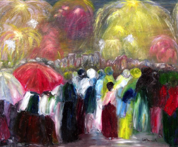 Fourth of July (30"x36")
#0505 Fourth of July (30"x36")
#0505