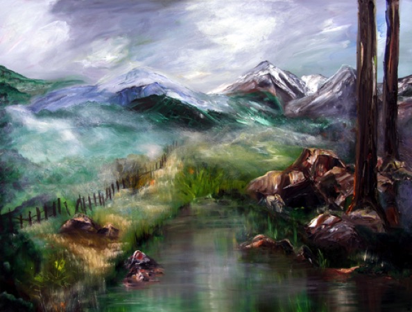 Mist of the Rockies (30"x40")
#0539 Mist of the Rockies (30"x40")
#0539