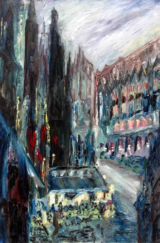 Night Caf&eacute; (36"x24")
#9106